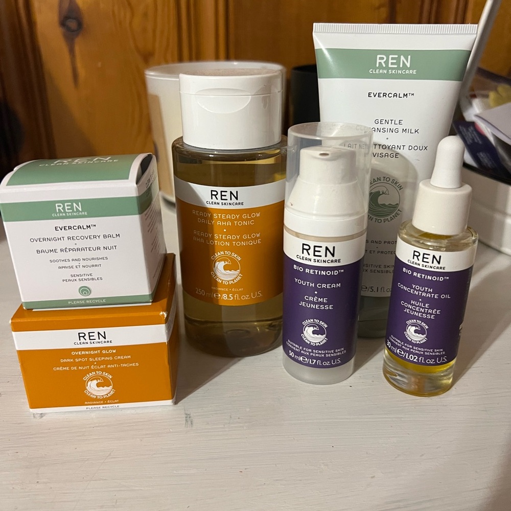 REN skincare bundle